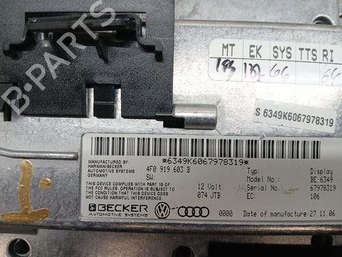 Bilradio AUDI A6 C6 (4F2)  | BP18081685E6 