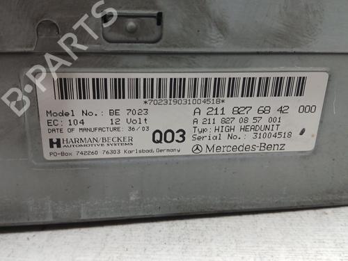 Radio MERCEDES-BENZ E-CLASS (W211) E 320 CDI (211.026) | BP22753421E6 