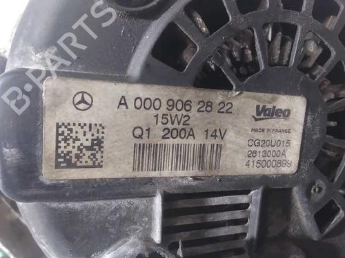 Alternator MERCEDES-BENZ SPRINTER 3,5-t Van (B906)  | BP15549298M7 