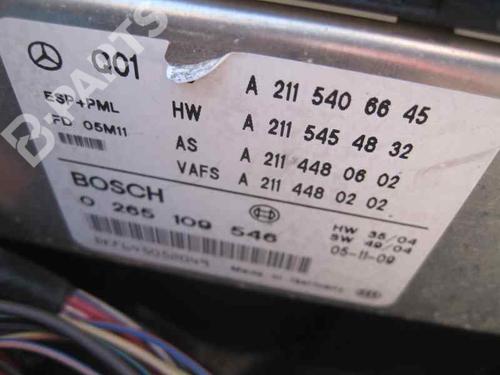 Electronic module MERCEDES-BENZ E-CLASS (W211)  | BP2398105M83 