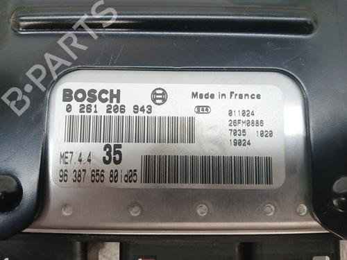 Engine control unit (ECU) PEUGEOT 307 (3A/C) 1.6 16V | BP34157549M57  - Image 5