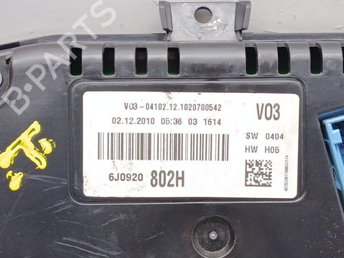 Instrument cluster SEAT IBIZA IV (6J5, 6P1) 1.2 TDI | BP29606910C47