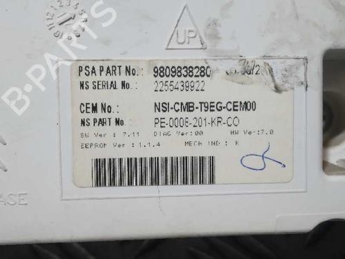 Instrument cluster PEUGEOT 308 II (LB_, LP_, LW_, LH_, L3_) 1.2 THP 110 | BP15106045C47 