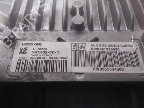 Engine control unit (ECU) PEUGEOT 307 CC (3B)  | BP16522618M57 