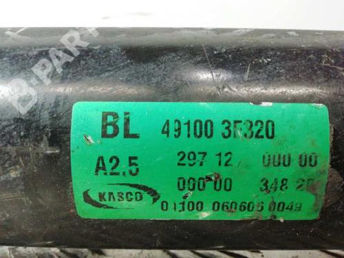 Driveshaft KIA SORENTO I (JC) 2.5 CRDi 4WD | BP9643885M37 