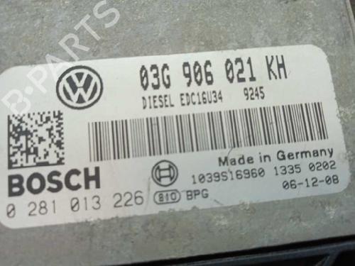 Engine control unit (ECU) VW GOLF V (1K1) 1.9 TDI | BP16121909M57 