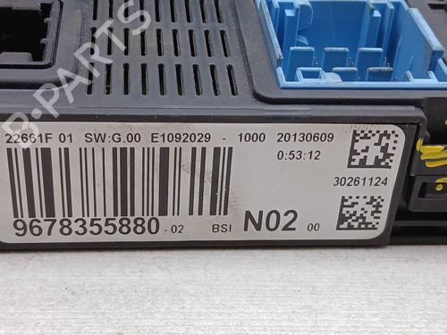 Fuse box PEUGEOT 208 I (CA_, CC_) 1.2 VTI 82 | BP26551843E1 