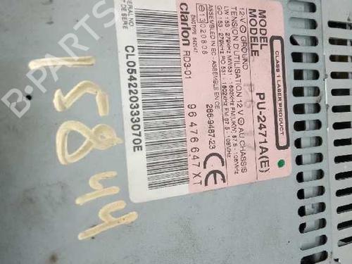 Radio PEUGEOT 307 (3A/C)  | BP15944014E6 