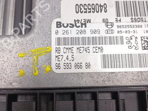 Engine control unit (ECU) PEUGEOT 307 CC (3B) 1.6 16V | BP22181865M57 