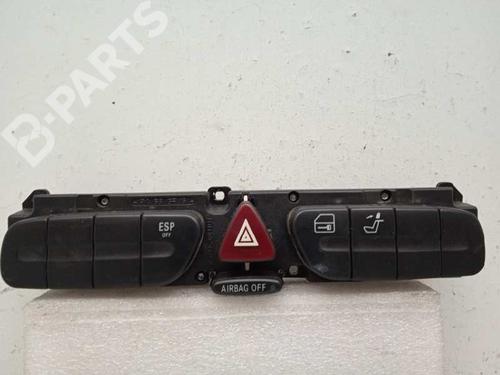 Used Warning switch MERCEDES-BENZ C-CLASS (W203) [2000-2007]  9726883