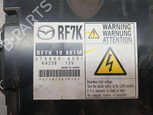 Engine control unit (ECU) MAZDA 6 Hatchback (GG) 2.0 DI (GG14) | BP29751055M57 