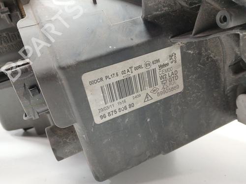 Left headlight PEUGEOT 508 SW I (8E_) 2.2 HDi | BP30850030C28