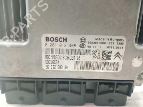 Used Engine control unit (ECU) CITROËN XSARA PICASSO (N68) 1.6 HDi (90 hp) 19134537