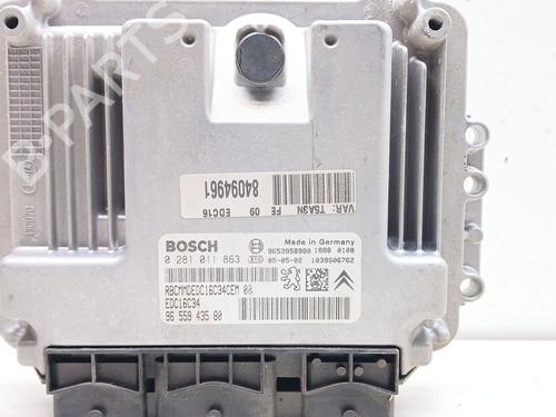 Used Engine control unit (ECU) PEUGEOT 307 (3A/C) 1.6 HDi (90 hp) 27162526