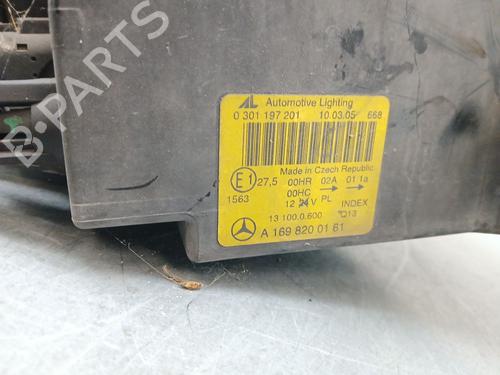 Left headlight MERCEDES-BENZ A-CLASS (W169) A 180 CDI (169.007, 169.307) | BP30396200C28