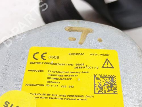 Rear right seatbelt CUPRA FORMENTOR (KM7, KMP) 1.5 TSI | BP33794286I28 - Image 6