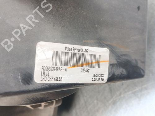Left headlight CHRYSLER SEBRING (JS) 2.0 CRD | BP39009610C28 - Image 6