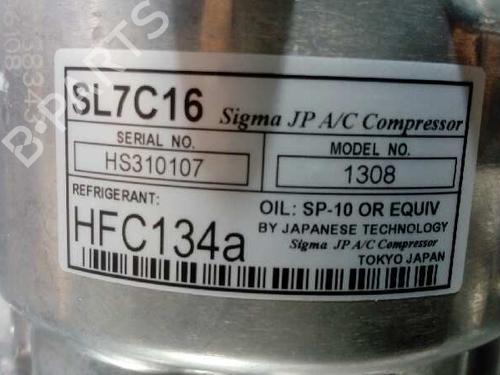 AC compressor PEUGEOT 307 (3A/C) 2.0 HDi 135 | BP19412620M34 