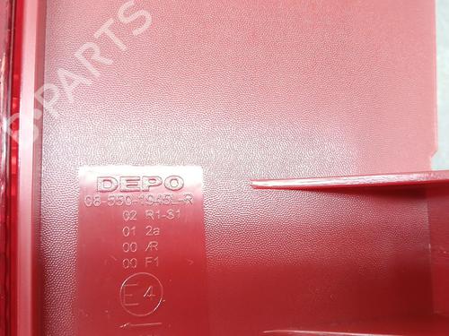 Left taillight FIAT SCUDO Bus (270_, 272_)  | BP29632800C34 