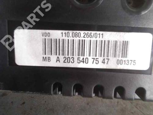 Used Instrument cluster MERCEDES-BENZ C-CLASS Coupe (CL203) C 220 CDI (203.708) (150 hp) 11414861