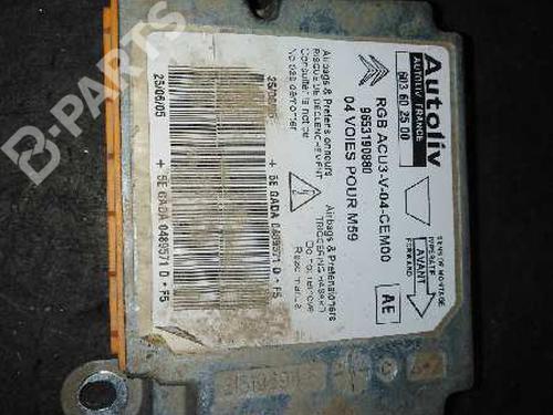 Used ECU airbags PEUGEOT PARTNER Box Body/MPV (5_, G_) [1996-2025]  4833291