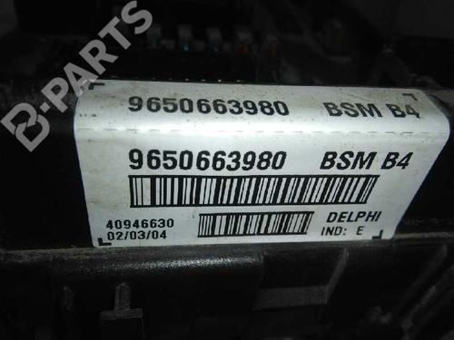 Fuse box PEUGEOT 206 Hatchback (2A/C) 1.4 HDi eco 70 | BP4673856E1 