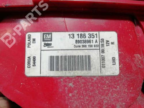 Right taillight OPEL CORSA D (S07) 1.7 CDTI (L08, L68) | BP5666146C35 