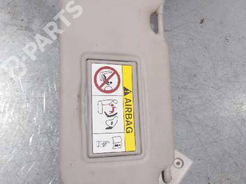 Used Right sun visor NISSAN NOTE (E12) 1.5 dCi (90 hp) 6030358