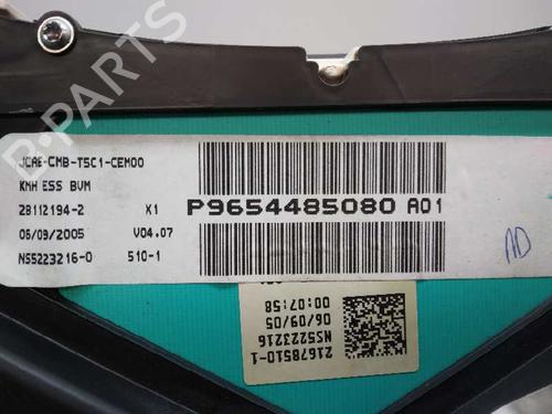 Instrument cluster PEUGEOT 307 Break (3E) 1.6 BioFlex | BP15780974C47 