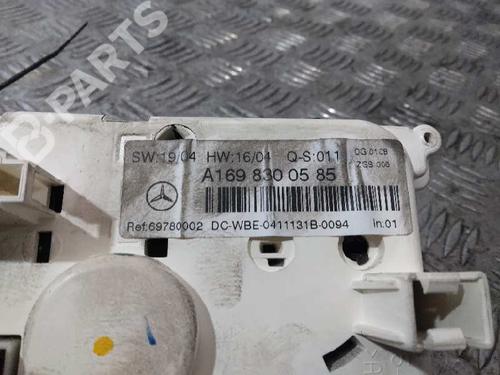Commande Chauffage MERCEDES-BENZ A-CLASS (W169) A 160 (169.031, 169.331) | BP10545324I5 