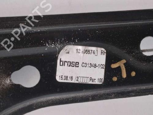 Front right window mechanism OPEL ASTRA K (B16)  | BP17447216C23 