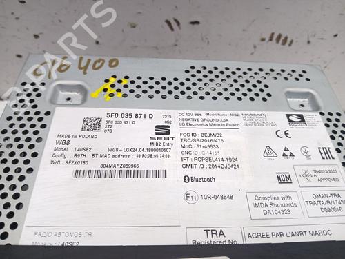 Radio SEAT LEON ST (5F8) | BP17828697E6 - Image 3