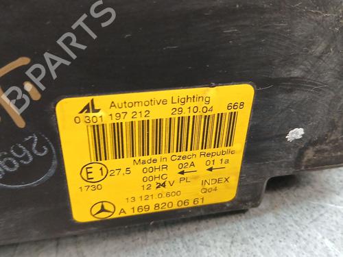 Right headlight MERCEDES-BENZ A-CLASS (W169) A 200 (169.033, 169.333) | BP21393850C29