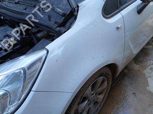 Used Left front fenders OPEL MERIVA B MPV (S10) 1.4 (75) (100 hp) 23979290