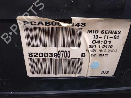 Instrument cluster RENAULT MEGANE II (BM0/1_, CM0/1_) 1.9 dCi (BM0G, CM0G) | BP15802423C47 