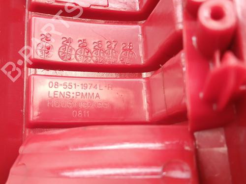 Left taillight RENAULT TRAFIC II Bus (JL)  | BP28214687C34 