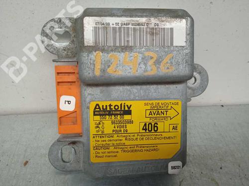 Used ECU airbags PEUGEOT 406 (8B) 1.8 16V (110 hp) 7248693