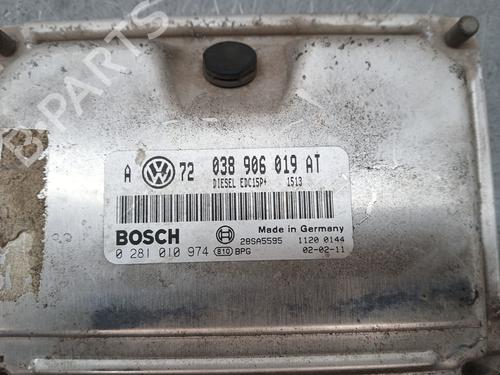 Engine control unit (ECU) VW GOLF IV (1J1) 1.9 TDI | BP25489263M57 