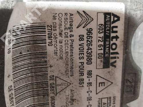 ECU airbags CITROËN C4 I (LC_)  | BP6078560M53 