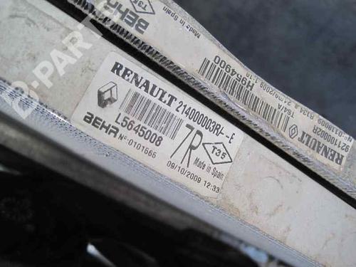 Køler RENAULT LAGUNA III (BT0/1) 1.5 dCi (BT00, BT0A, BT0T, BT1J) (110 hp) 4839628