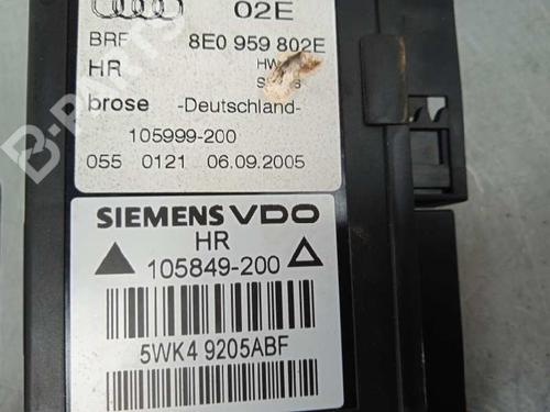 Rudehejsemotor bagstkærm højre AUDI A4 B7 Avant (8ED) 2.0 TDI 16V | BP7628486E22 