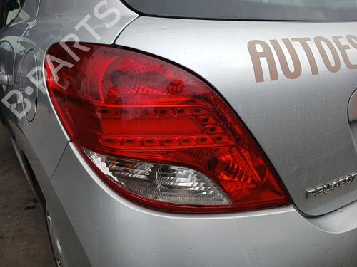 Left taillight PEUGEOT 207 Hatchback Van (WA_, WC_) 1.6 HDi | BP29249503C34 