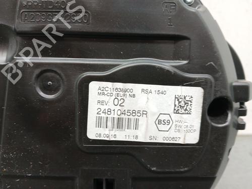 Instrument cluster RENAULT TALISMAN (LP_) 1.6 dCi 160 | BP29889490C47