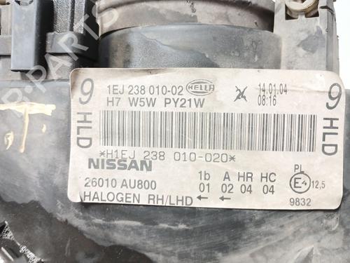 Right headlight NISSAN PRIMERA (P12)  | BP23093209C29 
