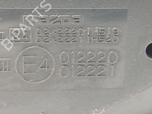Right mirror MAZDA 6 Hatchback (GG) 2.0 DI (GG14) | BP28193021C27 