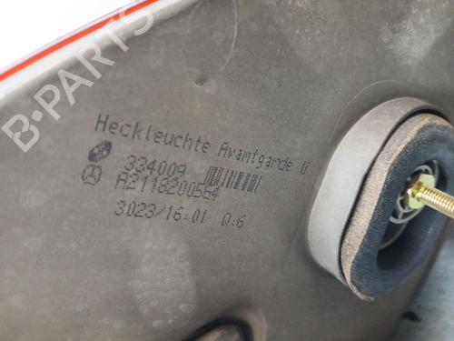 Left taillight MERCEDES-BENZ E-CLASS (W211) E 270 CDI (211.016) | BP30125019C34 