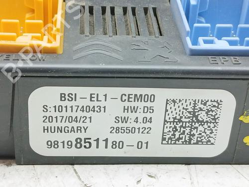 Fuse box CITROËN C3 III (SX) 1.2 VTi 82 | BP37473068E1 - Image 4