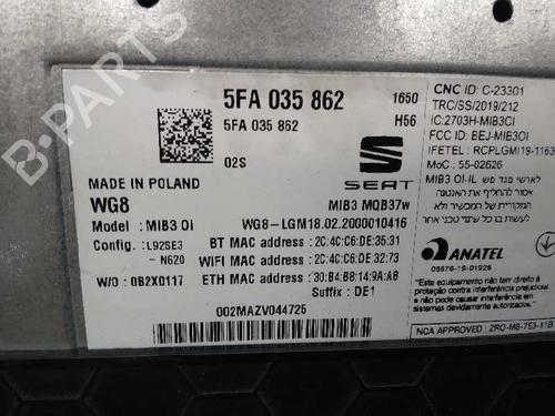 Electronic module SEAT LEON (KL1, KLG) 1.5 TSI | BP15817884M83 