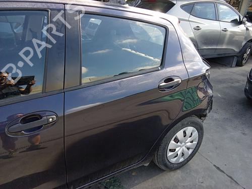 Used Left rear door Left rear door TOYOTA YARIS (_P13_) 1.0 (KSP130) (72 hp) 39961390 39961390