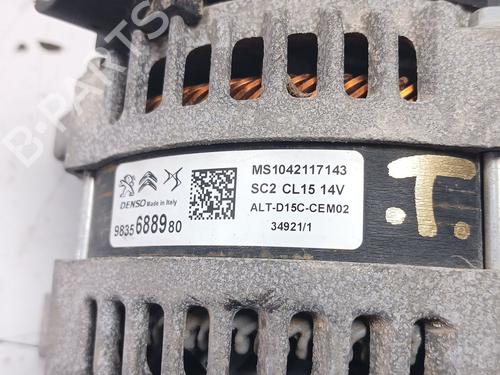 Alternator CITROËN C3 III (SX) 1.2 THP 110 (SXHNPS, SXHNZT, SXHNZ6) | BP37439994M7 - Image 6